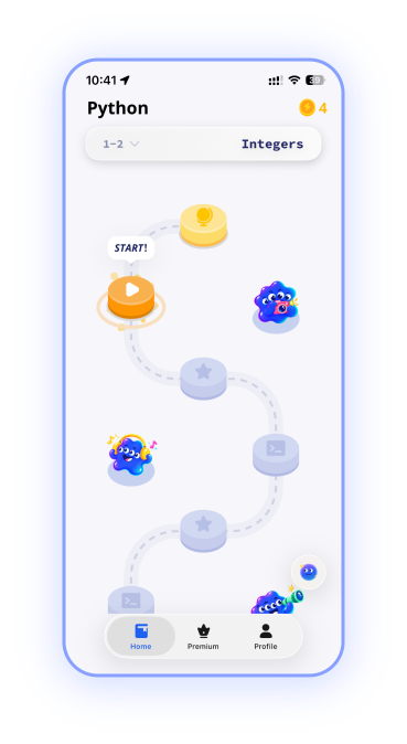 Weelee Python course path with step-by-step levels